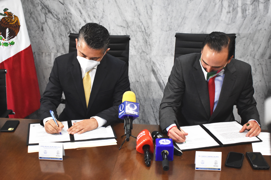 Firma de Convenio de colaboración con el Ayuntamiento de Saltillo